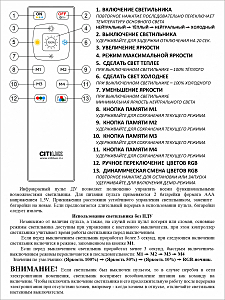 Светильник потолочный Citilux Симпла CL714330G