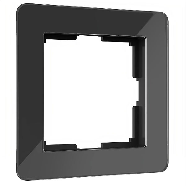 Рамка Werkel Acrylic черный W0012708/ Рамка на 1 пост Acrylic (черный)