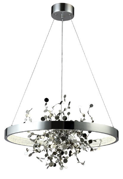 Подвесная люстра Crystal Lux Garden GARDEN SPLED+3 D600 CHROME