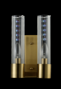 Настенное бра Crystal Lux Otono OTONO AP2 BRASS/TRANSPARENTE