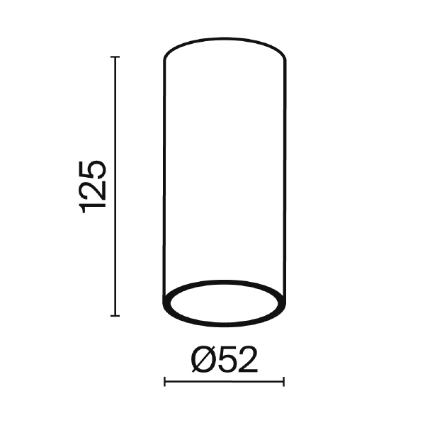 Накладной светильник Maytoni Focus Led C056CL-L12W3K-W-W