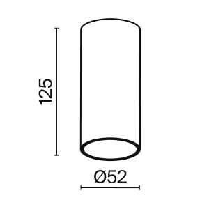 Накладной светильник Maytoni Focus Led C056CL-L12W3K-W-W