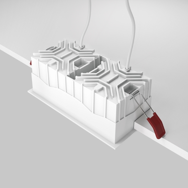 Встраиваемый светильник Maytoni Alfa Led DL043-02-15W3K-D-SQ-WB