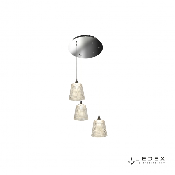 Светильник подвесной ILedex Flora WD8007-3 CR