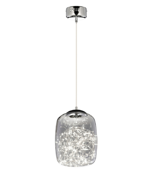 Светильник подвесной Lumina Deco Daisy LDP 6824-220 CHR+GY