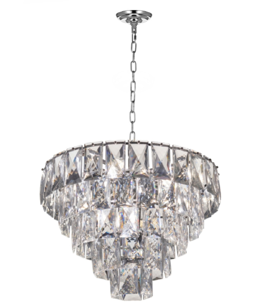 Подвесная люстра Lumina Deco Reeli LDP 6004-600 CHR