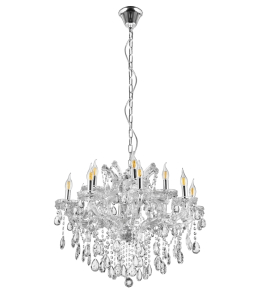 Подвесная люстра Lumina Deco Eliza LDP 7029-8+4 CHR