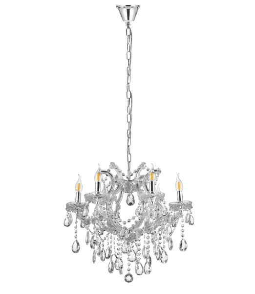 Подвесная люстра Lumina Deco Eliza LDP 7029-6 CHR