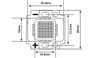 Мощный светодиод Arlight 018451