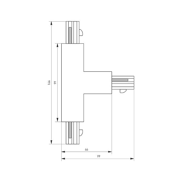 Коннектор для шинопровода Arlight C 4Tr 026148