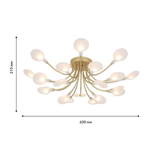 Потолочная люстра F-Promo Skein 4197-20C