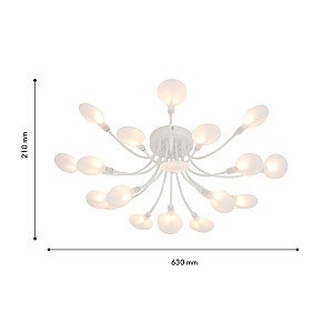 Потолочная люстра F-Promo Skein 4198-20C
