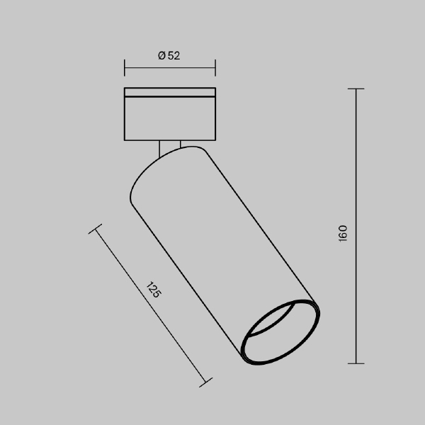 Светильник спот Maytoni FOCUS LED C055CL-L12W3K-W-BS