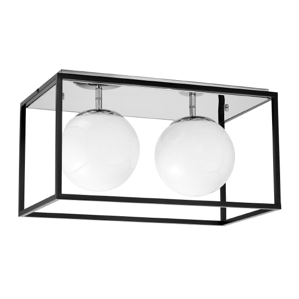 Светильник потолочный Lumina Deco Maldini LDC 8060-2 CHR+BK