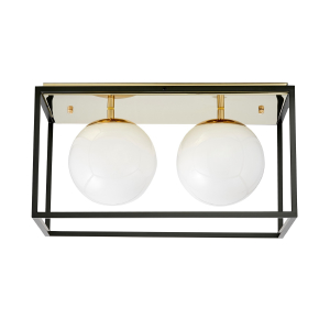 Светильник потолочный Lumina Deco Maldini LDC 8060-2 F.GD+BK