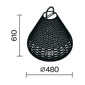 Уличный наземный светильник Maytoni Plet OSL599FL-L5B3K1