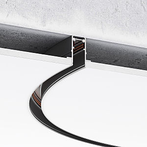 Шинопровод Elektrostandard Slim Magnetic Slim Magnetic Шинопровод встраиваемый (черный) (? 1200мм) 85159/00