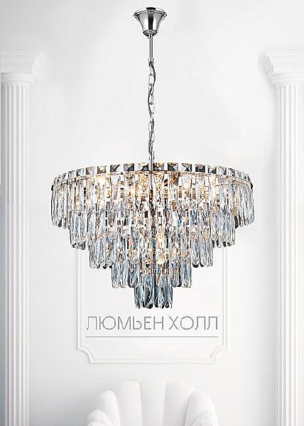 Подвесная люстра Lumien Hall Kristin LH0066/10H-CR-CL