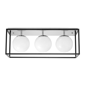 Светильник потолочный Lumina Deco Maldini LDC 8060-3 CHR+BK