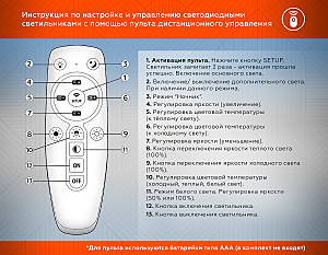 Потолочная люстра Ambrella Disk FA8524