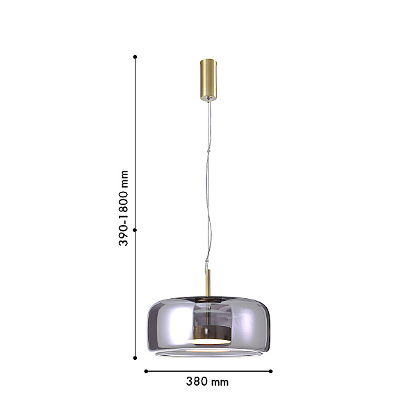 Светильник подвесной Favourite Reflex 4234-2P