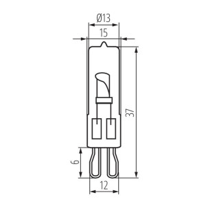 Галогенная лампа Kanlux G9-48W 18422