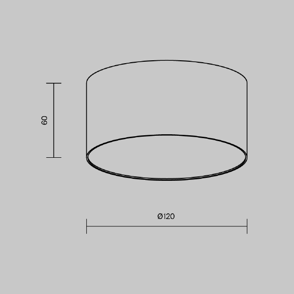 Maytoni C032CL-12W2.7K-RD-W