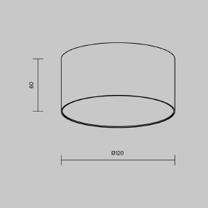 Maytoni C032CL-12W2.7K-RD-W